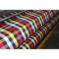 100% Polyester Yarn Dyed Check Design Shirt Fabric